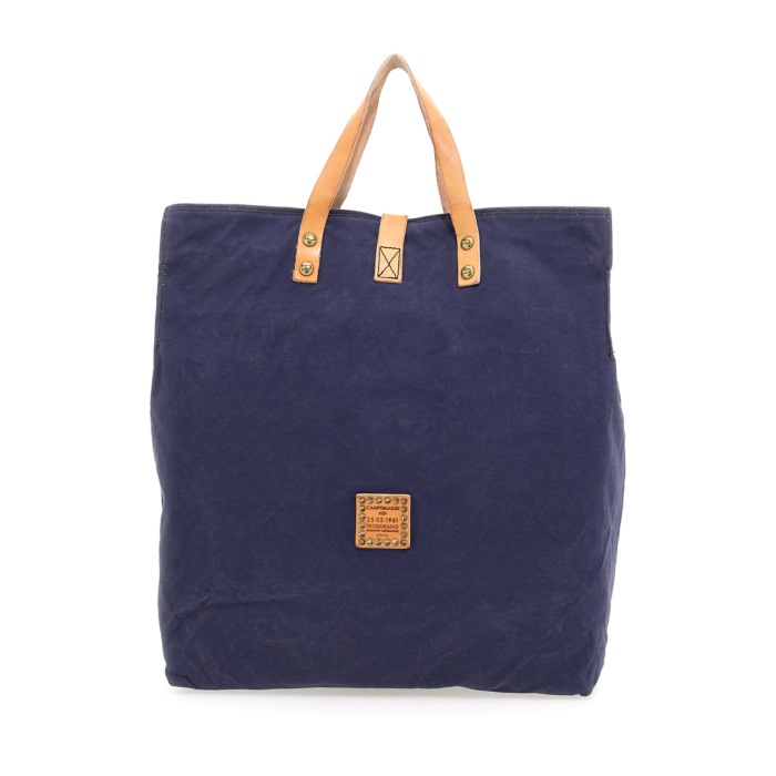 Campomaggi shopper blau clearance