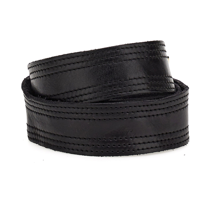 Campomaggi Leather Belt in Black Belts Classic Black | Campomaggi main image 3