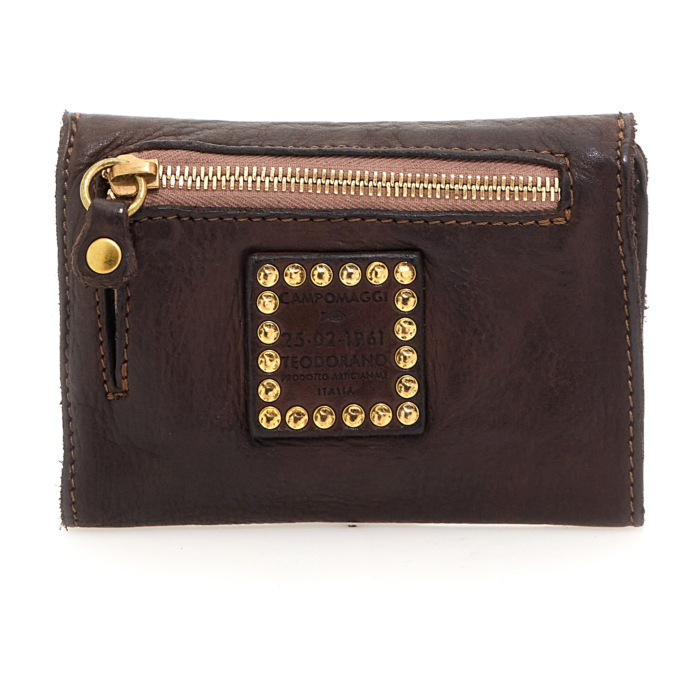 Campomaggi カンポマッジKura Mirta ウォレット 財布 Wallet Kura Brown | Campomaggi