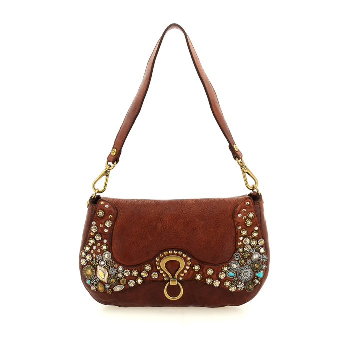 Shoulder Bag Bella Di Notte Cognac | Campomaggi
