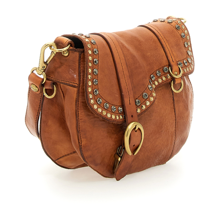 CRUCIANI ポーチ AU20.602 BRONZO Crossbody Bag Aurora Cognac | Campomaggi