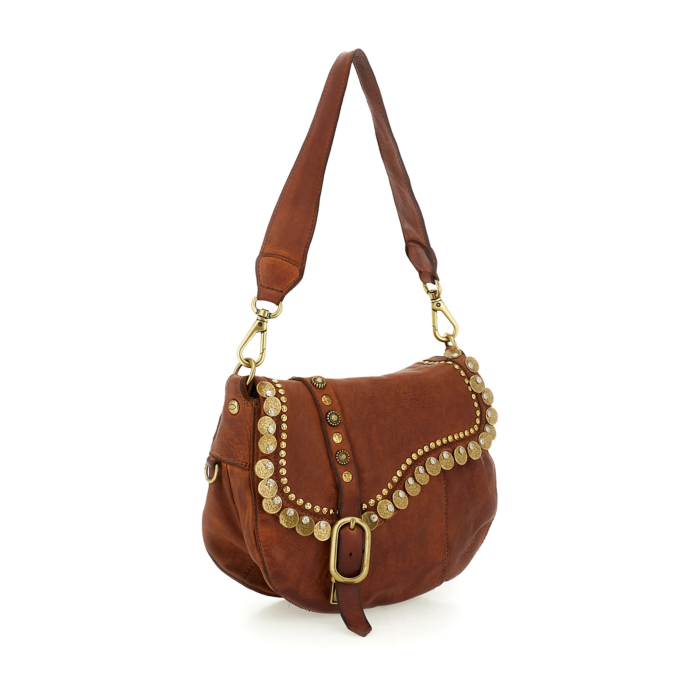 Crossbody Bag Felloniche Cognac | Campomaggi