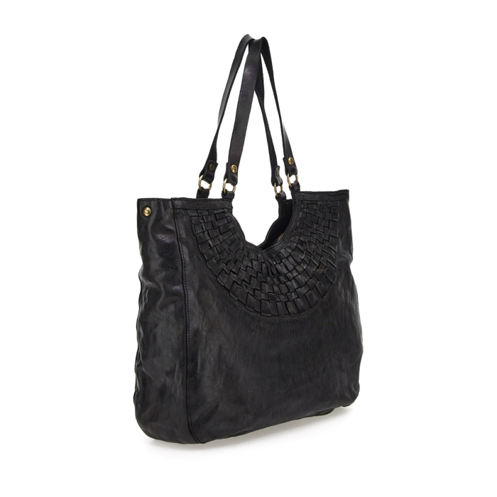 Shopping Bag/Shopper Edera Brown | Campomaggi