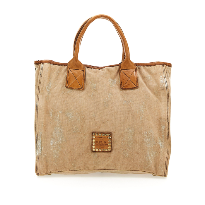 Shopping Bag/Shopper Crocus Grey | Campomaggi