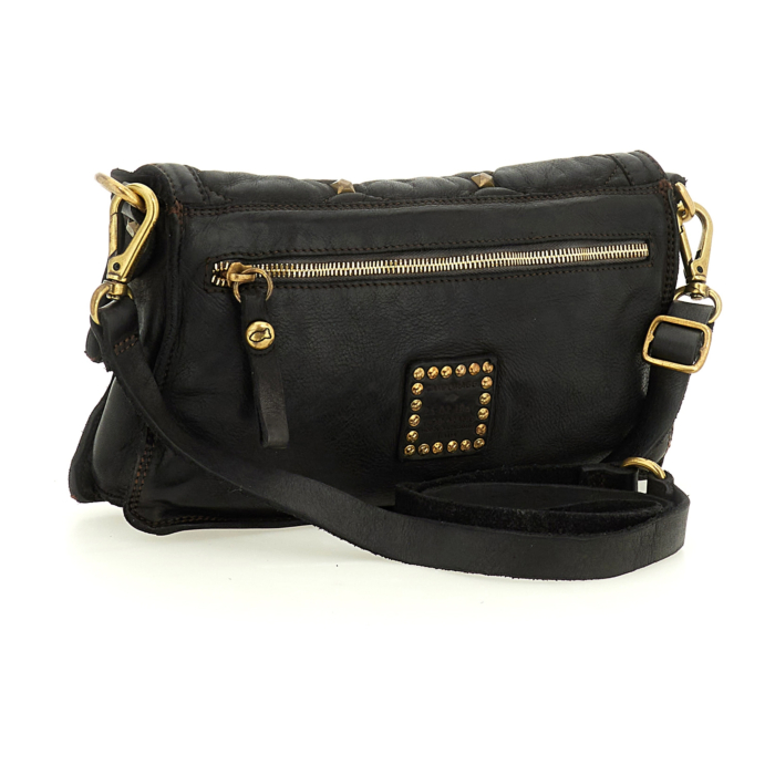 Shoulder Bag Amùr Black | Campomaggi