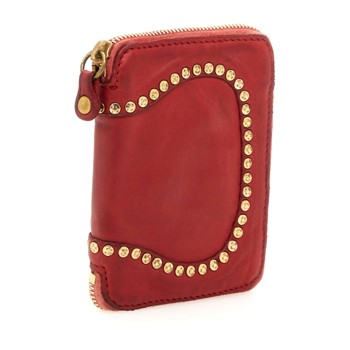 Portemonnaies Kura Rot Campomaggi