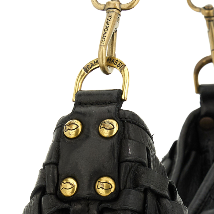 Shoulder Bag Edera Black | Campomaggi