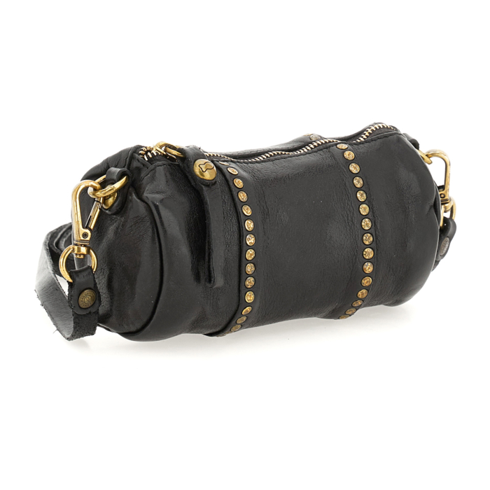 Crossbody Bag Kura Black | Campomaggi