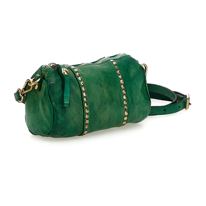Crossbody Bag Kura Green | Campomaggi