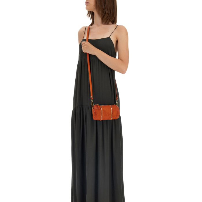 Crossbody Bag Kura Orange | Campomaggi