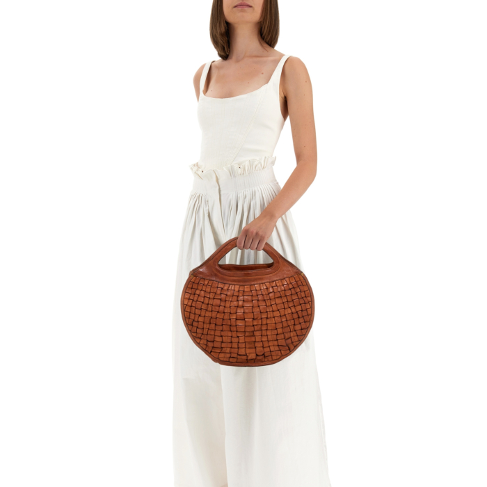 Crossbody Bag Edera Green | Campomaggi
