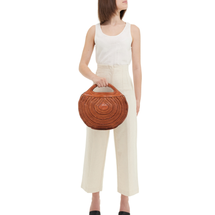 Crossbody Bag Malibu' Cognac | Campomaggi