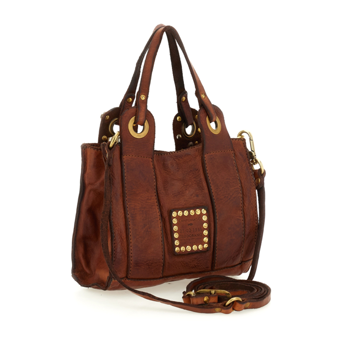 Crossbody Bag Ribes Cognac | Campomaggi