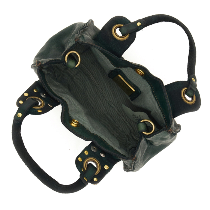 Crossbody Bag Ribes Green | Campomaggi