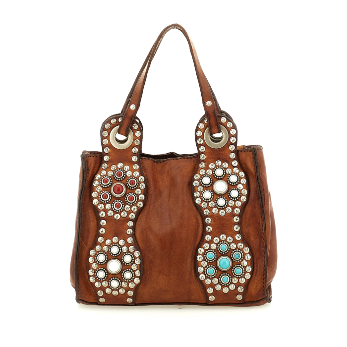 Crossbody Bag San Giuliano Mare Cognac | Campomaggi