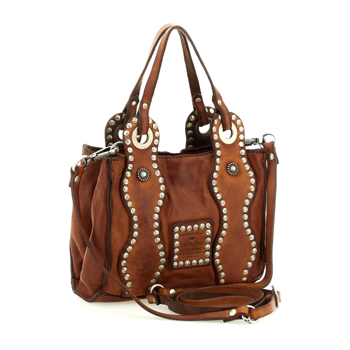 Crossbody Bag San Giuliano Mare Cognac | Campomaggi