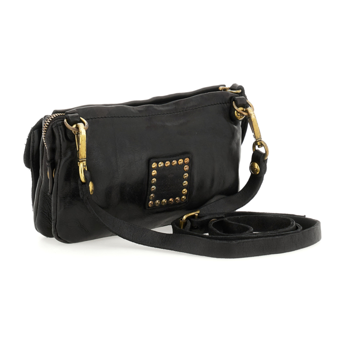 Clutch Bag Kura Black | Campomaggi