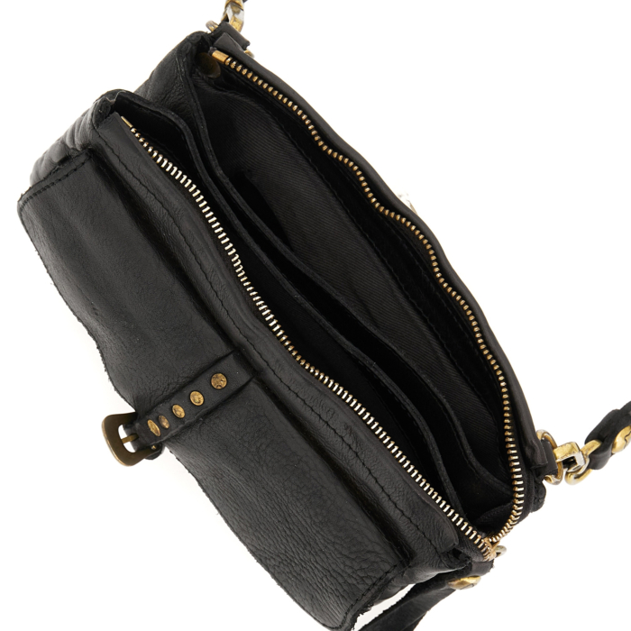 Clutch Bag Kura Black | Campomaggi