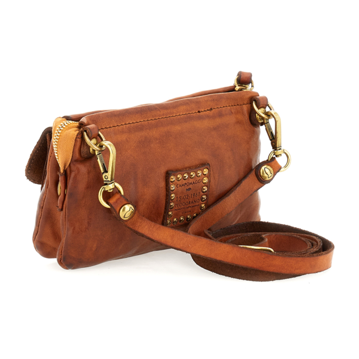 Clutch Bag Kura Cognac | Campomaggi