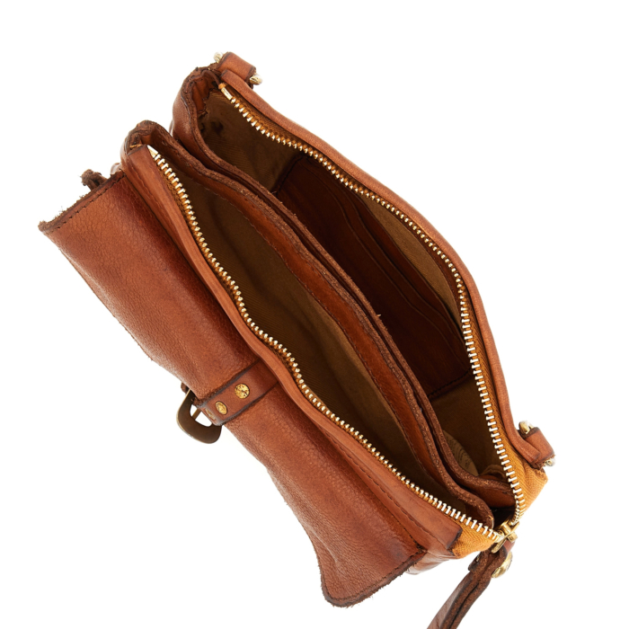 Clutch Bag Kura Cognac | Campomaggi
