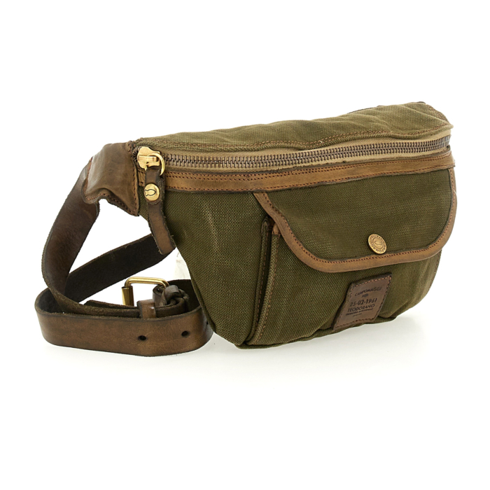Belt Bag Carcoat Green | Campomaggi