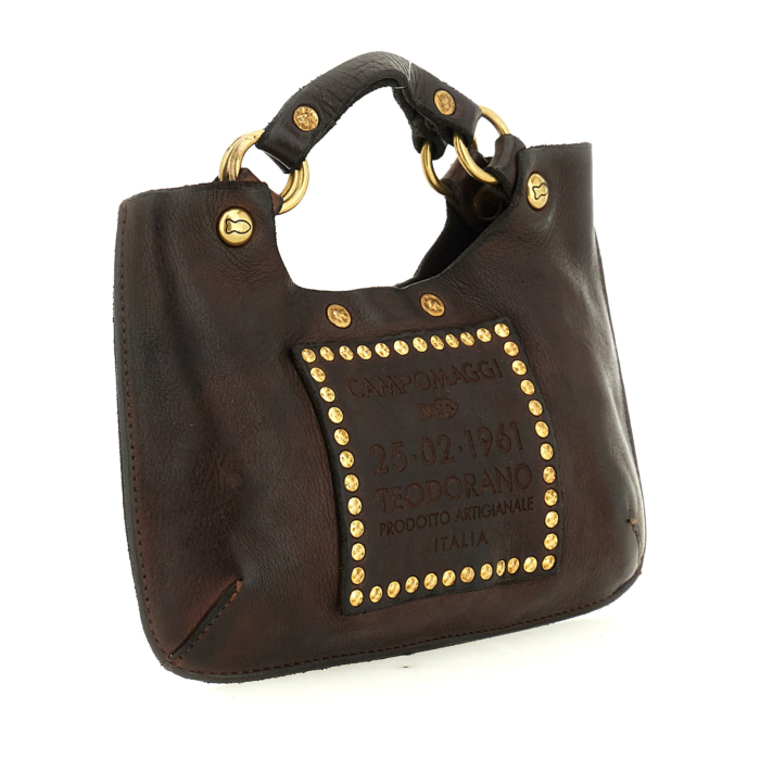 Crossbody Bag Hiddenite Brown | Campomaggi