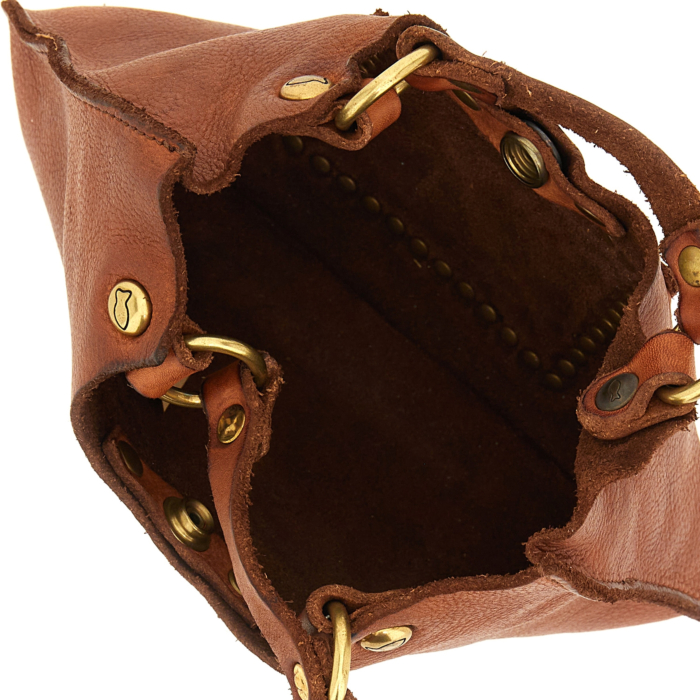 Crossbody Bag Hiddenite Cognac | Campomaggi