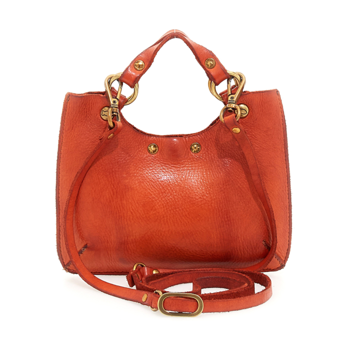Crossbody Bag Hiddenite Orange | Campomaggi