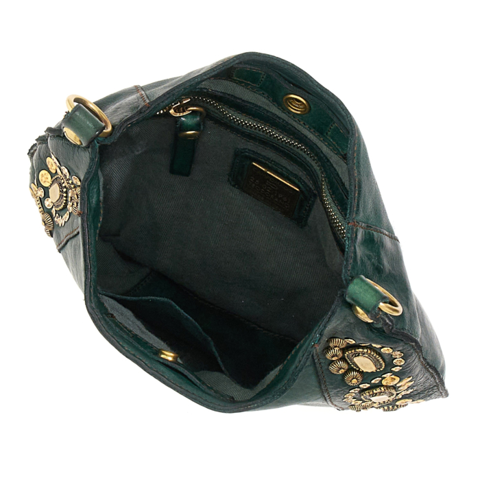 Crossbody Bag Cassiopea Green | Campomaggi