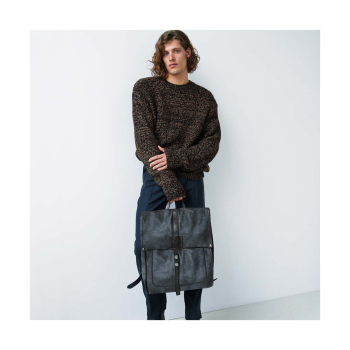 Backpack Giove Grey | Campomaggi