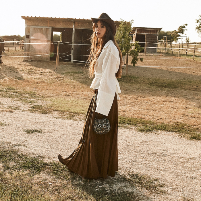 Crossbody Bag Afrodite Blue | Campomaggi