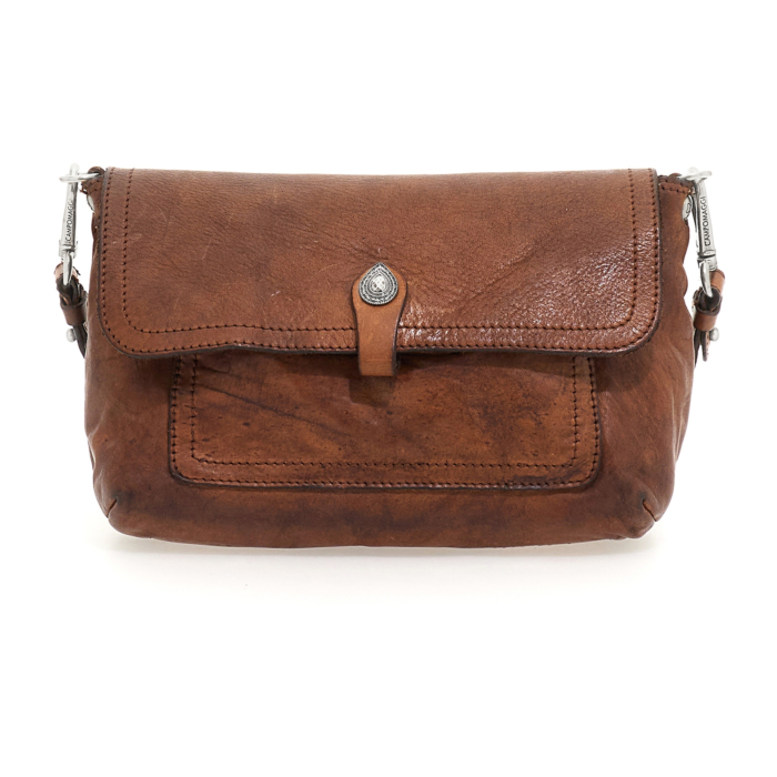 Crossbody Bag Gemini Cognac | Campomaggi