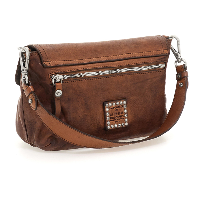 Crossbody Bag Gemini Cognac | Campomaggi