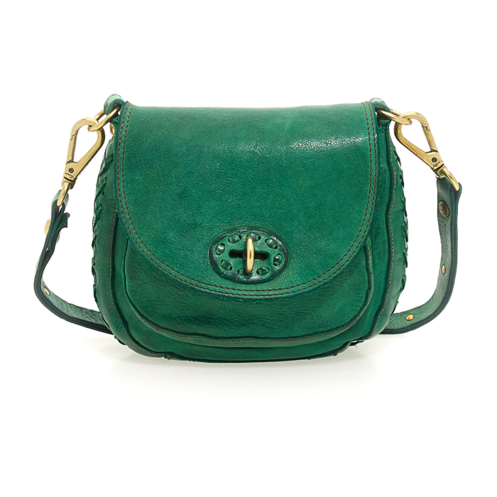 GANZO ボディバッグ オリーブ色　MILLE MIGLIA GANZO ボディバッグ オリーブ色 MILLE MIGLIA