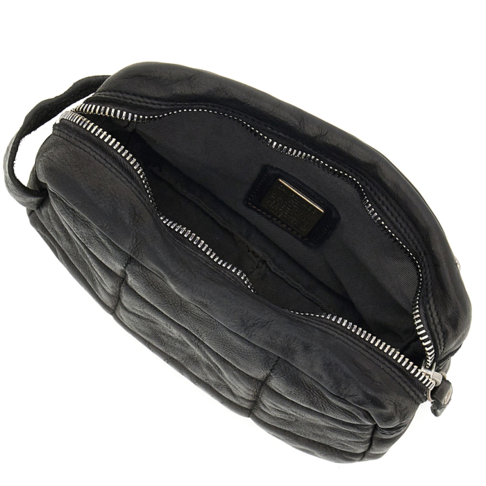 River Island - Beauty-case in vernice nera