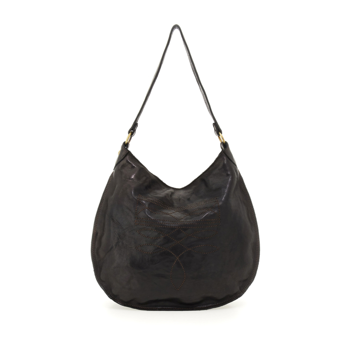 Campomaggi Schultertasche Campomaggi Tasche Schwarz Schultertasche