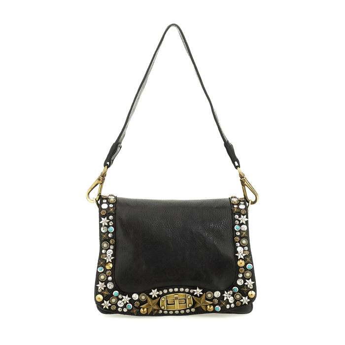 Crossbody Bag Poppi Black | Campomaggi
