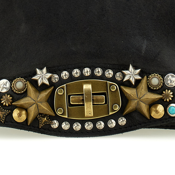 Crossbody Bag Poppi Black | Campomaggi