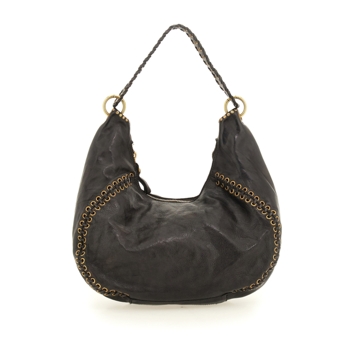 Shoulder Bag Dalia Black | Campomaggi