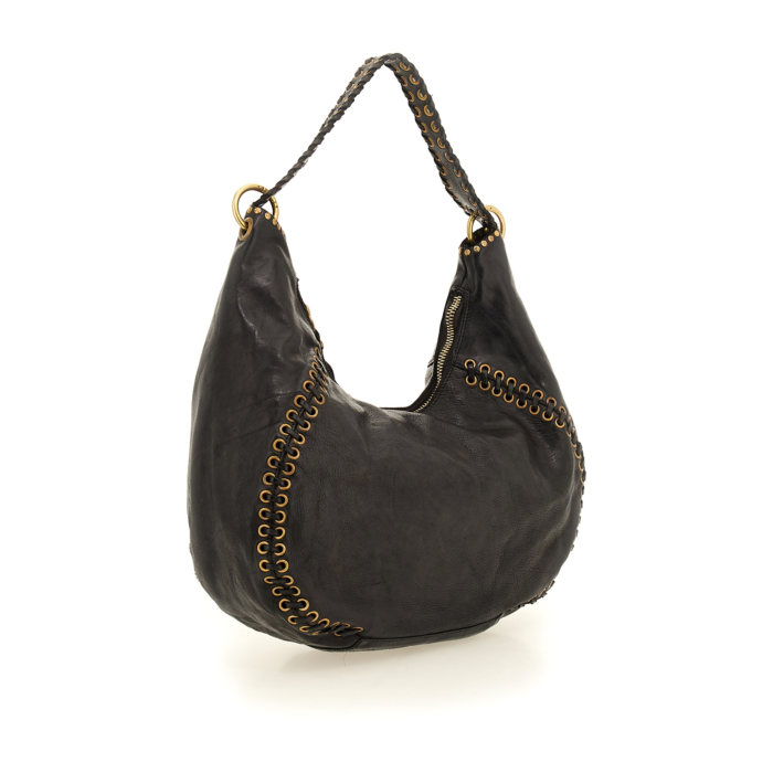 Shoulder Bag Dalia Black | Campomaggi