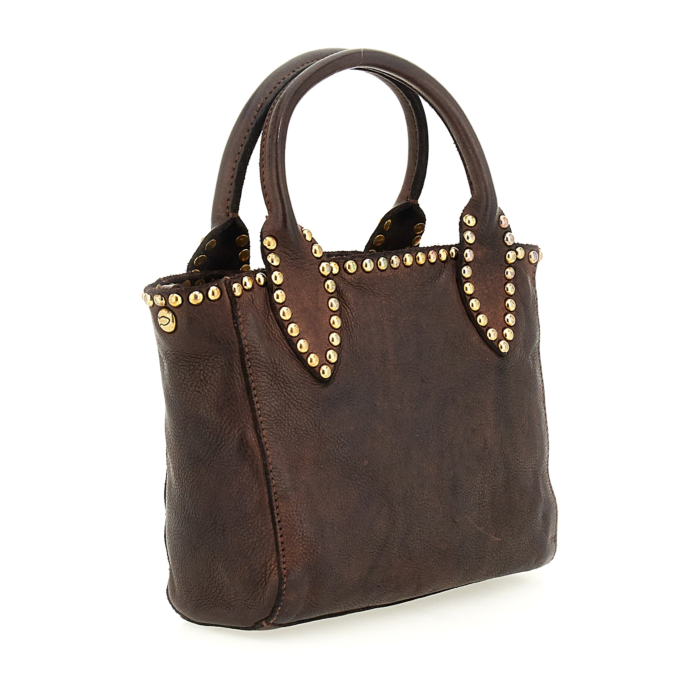 Shopping Bag/Shopper Malachite Brown | Campomaggi