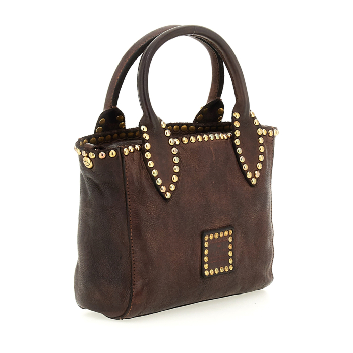 Shopping Bag/Shopper Malachite Brown | Campomaggi
