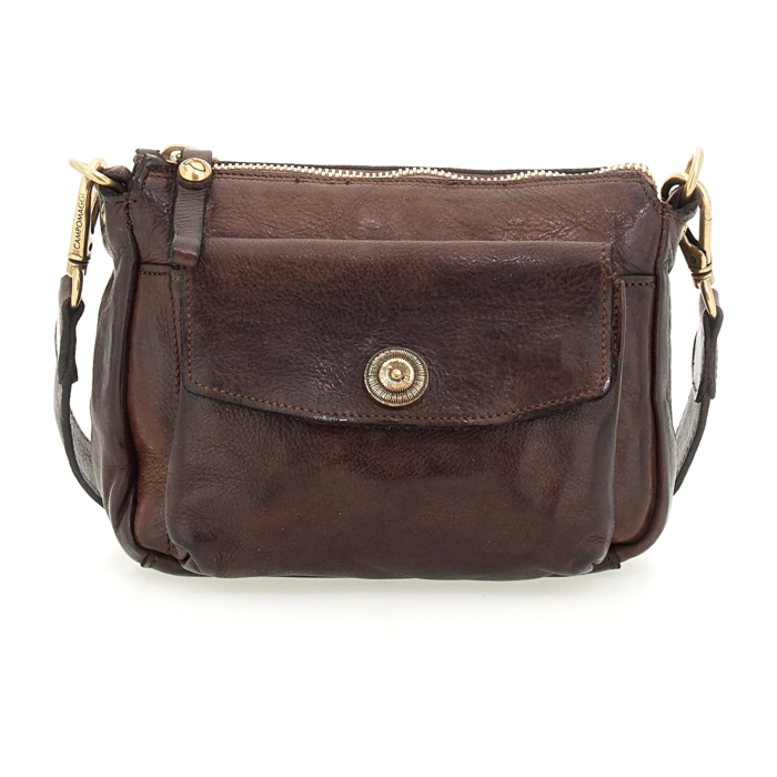 Crossbody Bag Ossidiana Brown | Campomaggi