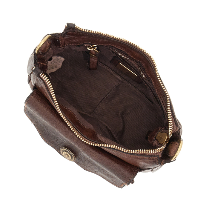 Crossbody Bag Ossidiana Brown | Campomaggi