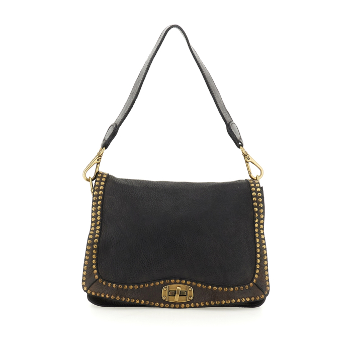 Crossbody Bag Kura Grey | Campomaggi