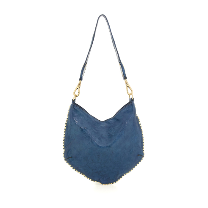 Shoulder Bag Malachite Blue | Campomaggi