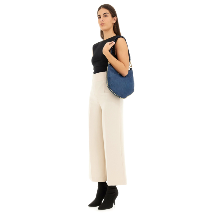 Shoulder Bag Malachite Blue | Campomaggi