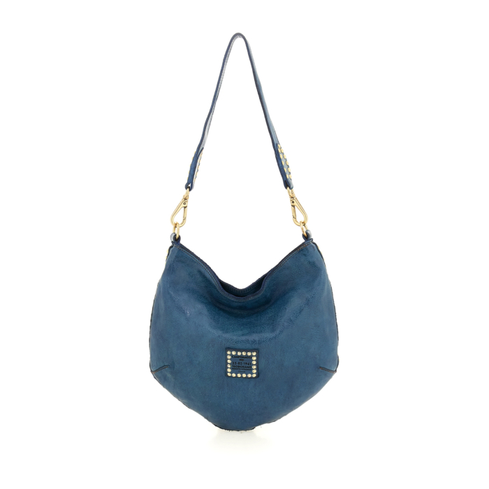 Shoulder Bag Malachite Blue | Campomaggi