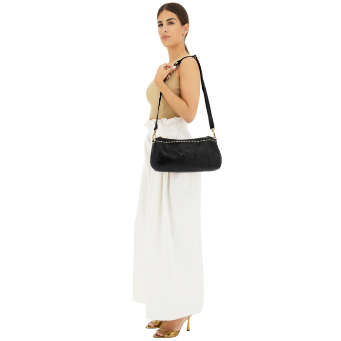 Crossbody Bag Kura Black | Campomaggi