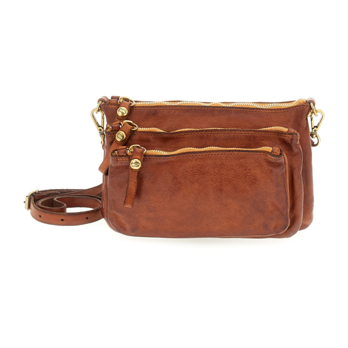 via piave 33 ポーカーズカンティス　11747391 Crossbody Bag Larice Cognac | Campomaggi
